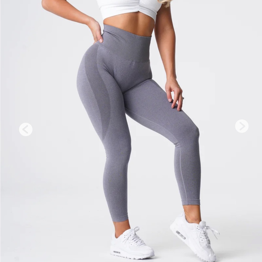 NVGTN grey contour seamless leggings